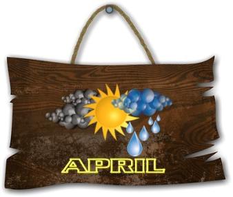 April banner ~  No description included. 