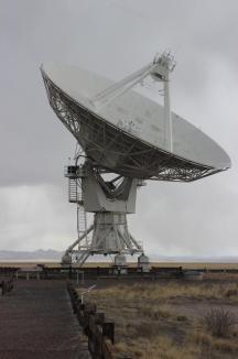 Very Large Array, Socorro, NM ~  The Very Large Array, one of the world's premier astronomical radio observatories, consists of 27 radio antennas in a Y-shaped configuration on the Plains of San Agustin fifty miles west of Socorro, New Mexico. Each antenna is 25 meters (82 feet) in diameter. The data from the antennas is combined electronically to give the resolution of an antenna 36km (22 miles) across, with the sensitivity of a dish 130 meters (422 feet) in diameter. 