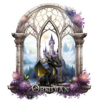 HATCHLING :: OBSIDIAN ~  [Link To User dragonfish] 