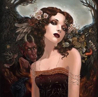 Amla ~ Amla, the sister of Iphene and Nadite and the daughter of Amalthea, the original Goddess of Vala and Onteus, the original God of Vala, is a Goddess of the Underworld Vala. She resides behind the under water entrance to Vala, protected behind many beasts that swim the river of Passea.