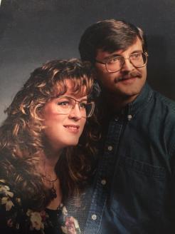 Jay & His Wife ~ Nearly 40 years, during our early years of marriage…